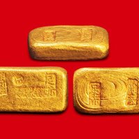 足赤”一两金锭