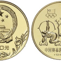 1980年奥运金币射箭