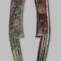 “齐大刀”背”草”三字刀