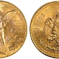 1946年墨西哥鹰洋50比索金币