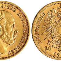 1837年德国20马克金币