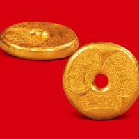 “广州生记祥金铺”一两金饼
