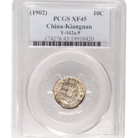 壬寅（1902年）江南省造光绪元宝七分二厘银币（LM250）