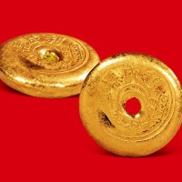 “利成标准金条”一两金饼