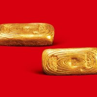 十足金赤”一两金锭
