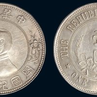 1912年孙中山像中华民国开国纪念币壹圆银币（LM42）