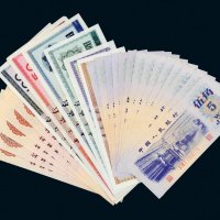 人民币及外汇券一组二十五枚