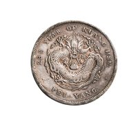 二十九年（1903年）北洋造光绪元宝七钱二分银币（LM462）二枚