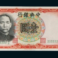 民国二十五年（1936年）中央银行壹圆