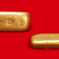 足赤”一两金锭