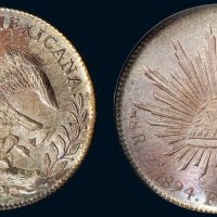 1894年墨西哥贸易鹰洋8R