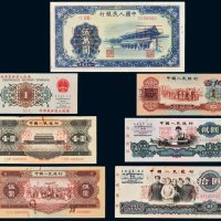 第一、二、三版人民币双面及单正反样票、假票收藏册一部