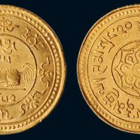 1918年西藏狮图金币20两 完未流通