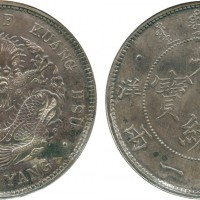 北洋造光绪33年一两三点 NGC MS 61