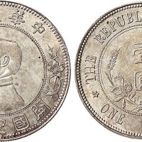 1912年孙中山像中华民国开国纪念币壹圆银币（LM42）