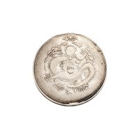 1910年新疆饷银五钱银币（LM817）