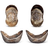 吉语一两银锭（一组四枚）