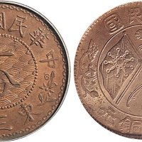 民国十八年（1929年）东三省一分铜币
