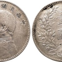 民国八年（1919年）袁世凯像壹圆银币（LM76）