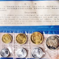 1980年中国人民银行发行精铸套币