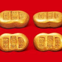 赤金”一两金锭（一组二枚）