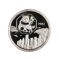 1987年中国人民银行发行香港第六届国际硬币展览会纪念银章