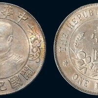 1912年黎元洪像（无帽）中华民国开国纪念币壹圆银币（LM45）