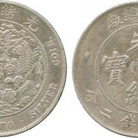 光绪年造造币总厂七钱二分 优美