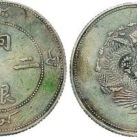 1910年新疆饷银二钱银币（LM822）