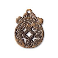 宋·“长命富贵”背“金玉满堂”挂花钱