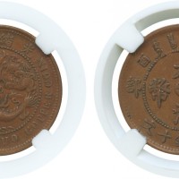 湖北省光绪年造大清铜币10文 CNCS EF 40