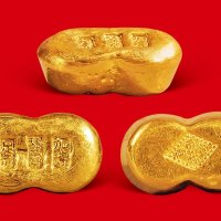 加炼足赤”一两金锭