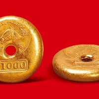 “联记金号”一两金饼