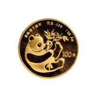 1984年中国人民银行发行熊猫金币一组13枚