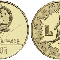 1980年奥运金币滑雪