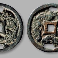 金·鱼化龙挂花钱