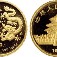 1988年中国人民银行发行戊辰（龙）年生肖纪念金币