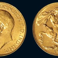 1925年乔治五世马剑金币