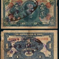 民国十二年（1923年）中央银行壹圆