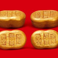 加炼赤金”一两金锭（一组二枚）