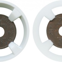 1865年香港铜币1文 NGC MS 63