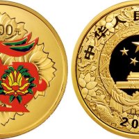 2011年中国人民银行发行辛卯（兔）年彩色生肖纪念金币