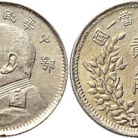 民国九年（1920年）“鄂造”袁世凯像贰角（LM191）