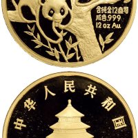 1988年中国人民银行发行熊猫金币