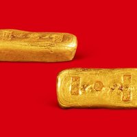 足赤”一两金锭