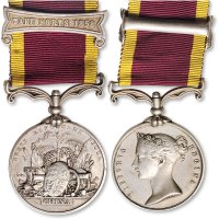 1858年英国对华第二次鸦片战争女皇颁发给海军陆战队