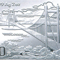1998中国香港新貌20元纪念银币，一套四枚