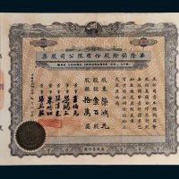 华隆保险股份有限公司股票壹百股