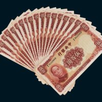 中央银行伍百圆二十枚