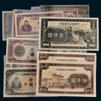 中国联合准备银行纸币收藏集一部